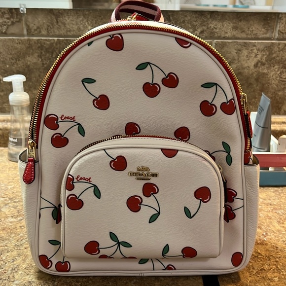 Coach Handbags - Covered In Adorable cherries.  Only carried 1 time.